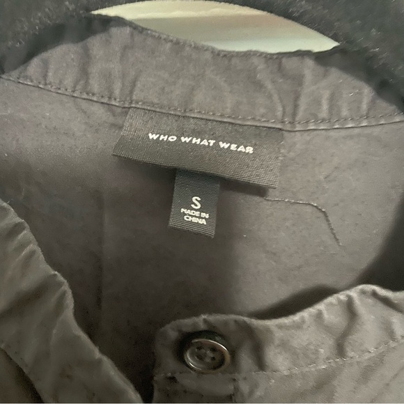 Who What Wear Black Dress Ruffle Sleeve Size Small - Picture 12 of 12